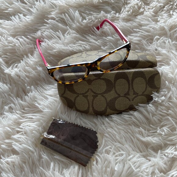 ✨coach vitage eyeglasses leopard - Picture 1 of 2